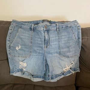 Jean shorts